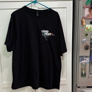 LSKD Fest T-Shirt, Women's XL, Black, Short Sleeved